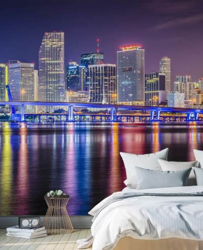 Colourful Miami at Night Colourful Miami at Night Wallpaper Colourful Miami at Night Colourful Miami at Night Wallpaper
