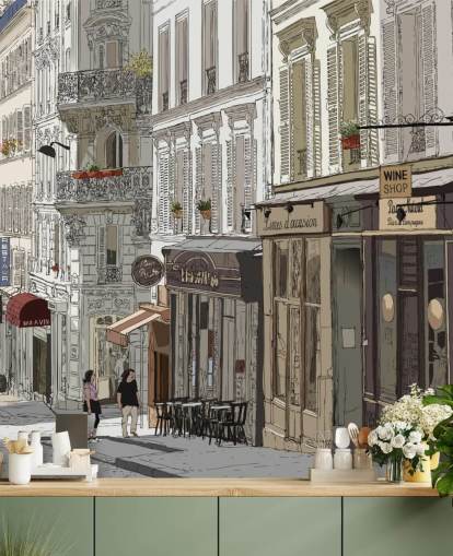 Montmartre, Pariisi Taustakuva Montmartre, Pariisi Taustakuva