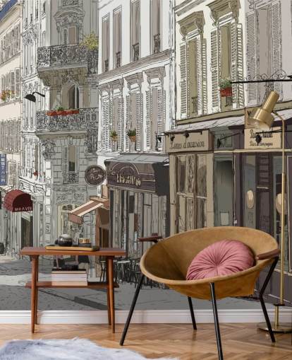 Montmartre, Paris Baggrund Montmartre, Paris Baggrund