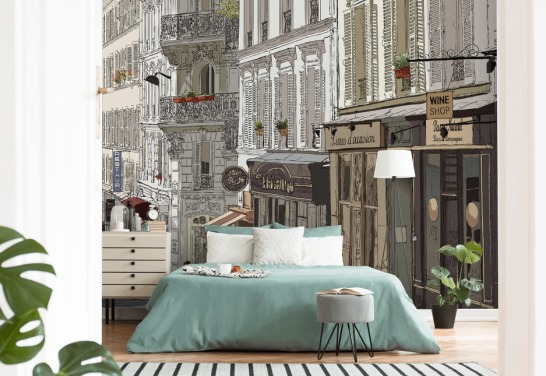 Papel de Parede de Montmartre, Paris