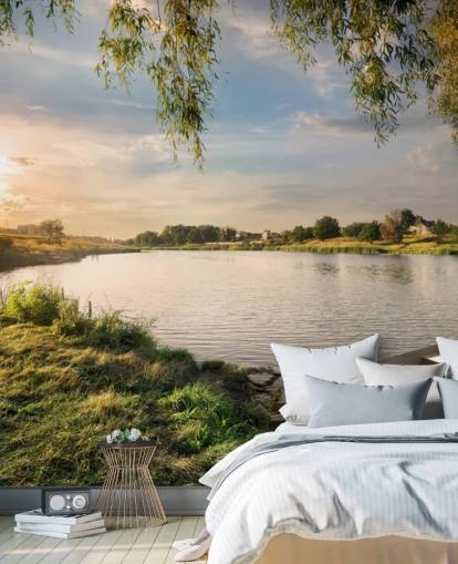 Fluss und Boote Wallpaper Fluss und Boote Wallpaper