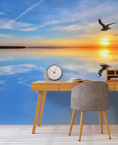 Sunset Lake Hintergrundbild Sunset Lake Hintergrundbild