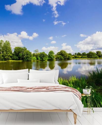 Countryside Lake Wallpaper Countryside Lake Wallpaper