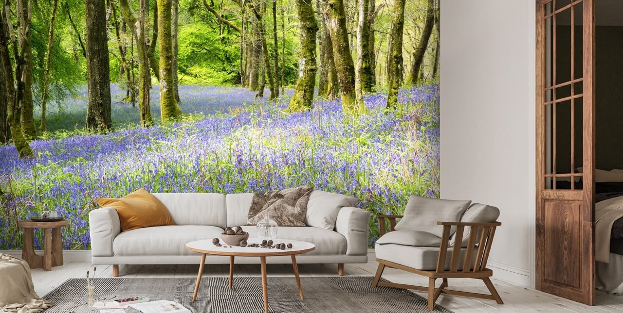 Into The Blue Phil McMenemy Wall Mural | Wallsauce UK