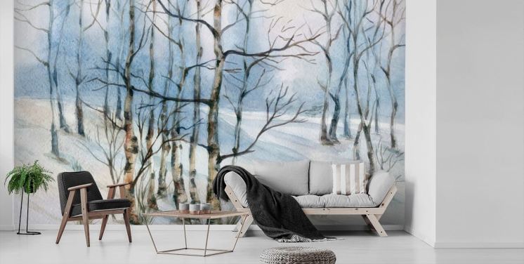 Silver Birch Bakgrund