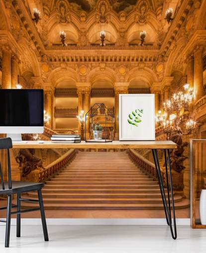 Paris Opera House Baggrund Paris Opera House Baggrund