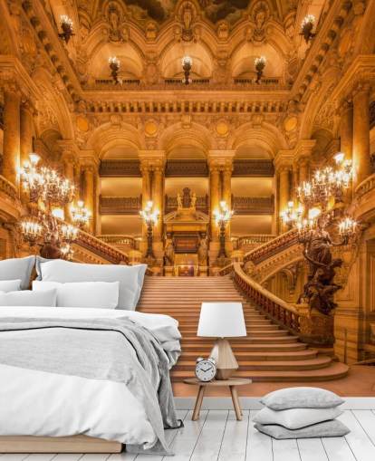 Paris Opera House Bakgrunn Paris Opera House Bakgrunn