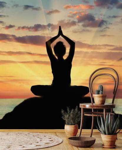 Yoga Silhouette Yoga Silhouette