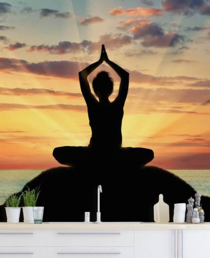 Yoga Silhouette Yoga Silhouette