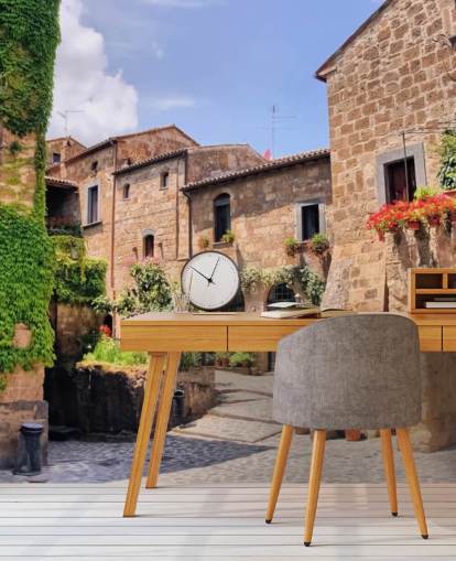 Casco antiguo italiano Papel Pintado Italia Casco antiguo italiano Papel Pintado Italia