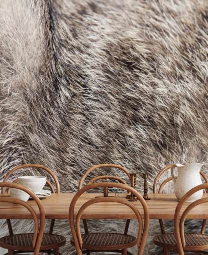 Wild Cat Fur Wallpaper Mural  Wild Cat Fur Wallpaper Mural