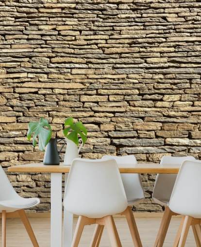 Natural Stone Bricks Wallpaper Natural Stone Bricks Wallpaper