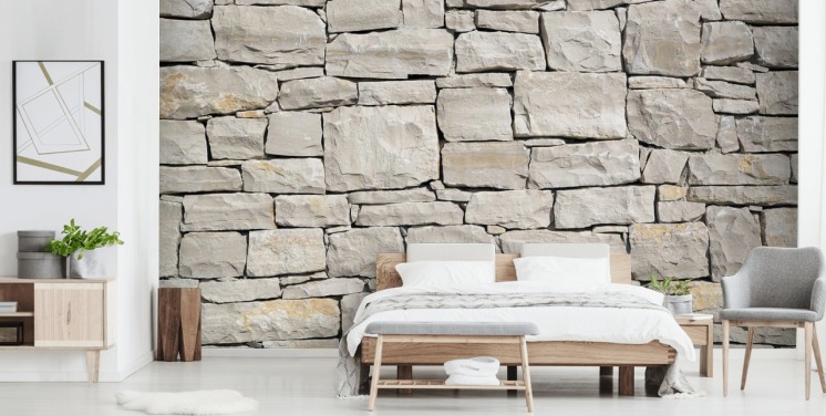 Stone Wallpaper & Stone Effect Wall Murals | Wallsauce US