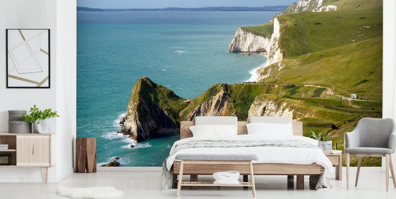 Mural de pared Acantilados blancos de Dorset