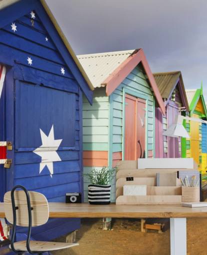 australien strand hytte tapet australien strand hytte tapet