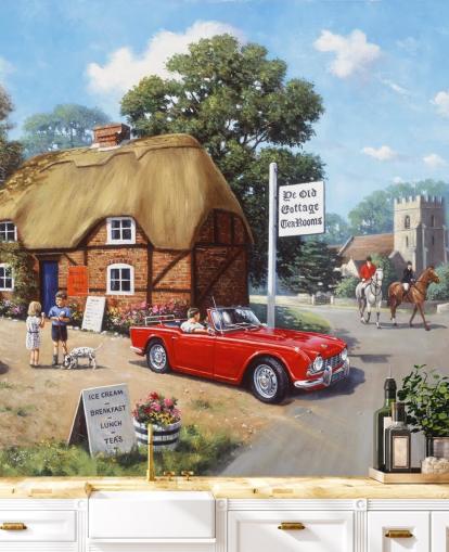 road side cafe in the past wallpaper road side cafe in the past wallpaper