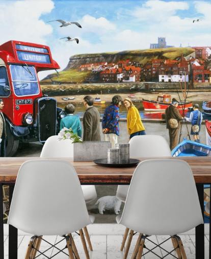 uk whitby harbour in the 1960s wallpaper uk whitby harbour in the 1960s wallpaper