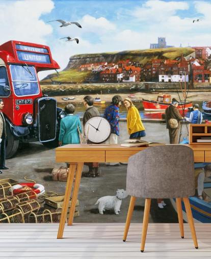 uk whitby harbour in the 1960s wallpaper uk whitby harbour in the 1960s wallpaper