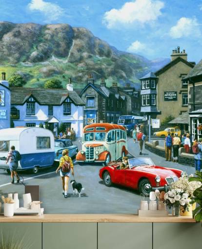lake district town in the past wallpaper lake district town in the past wallpaper