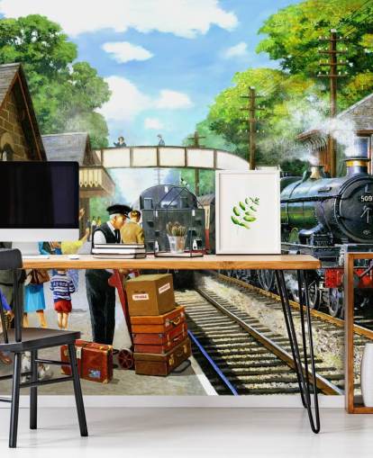 old train station in the past wallpaper old train station in the past wallpaper