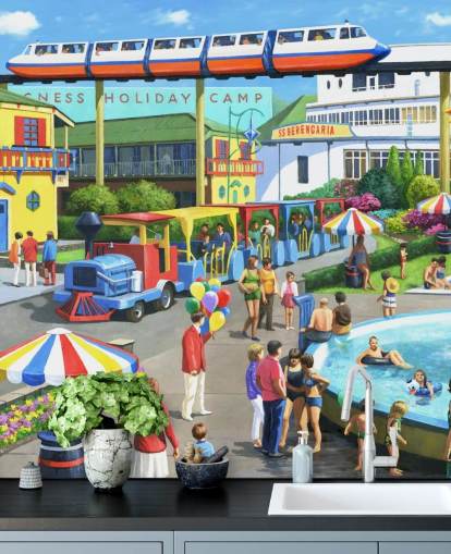 ferielejr i 1950'erne og 1960'erne tapet ferielejr i 1950'erne og 1960'erne tapet