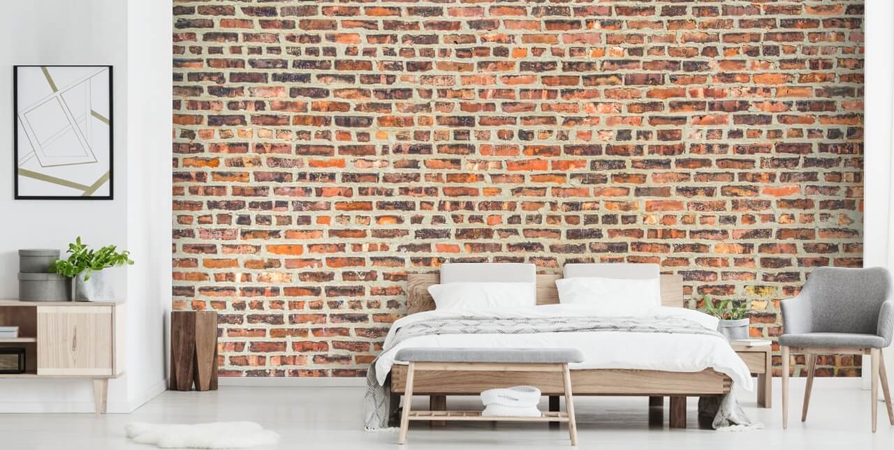 Forvitret med Time Wallaper Mural