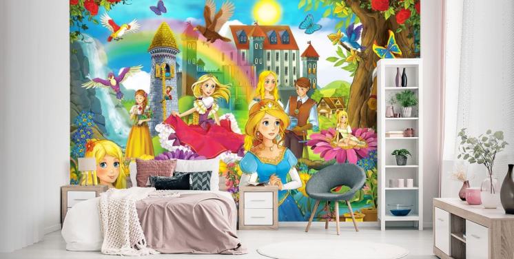 Princess Montage Wallpaper
