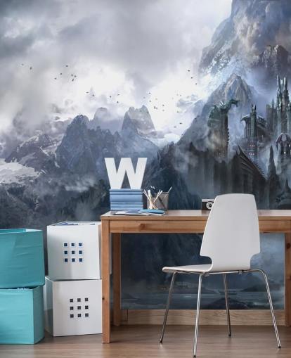 Fantasy Castle behang Fantasy Castle behang