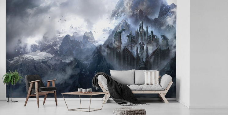 Fantasy Castle Tapete