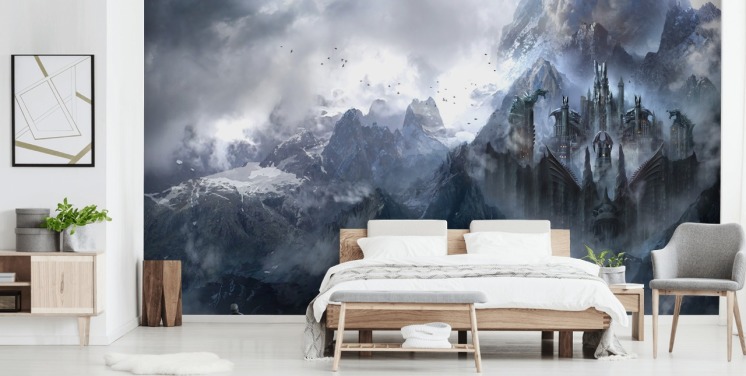 Fantasy Castle Bakgrunn