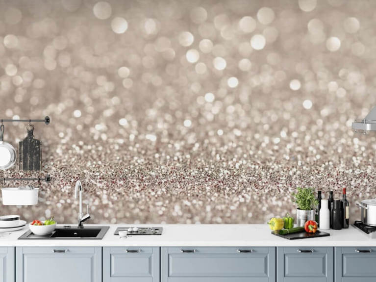 White Glitter Wallpaper  White glitter wallpaper, Glitter