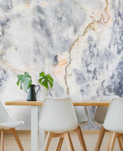white and blue custom marble wallpaper mural called White and Blue Marble Effect for kitchens and bathrooms white and blue custom marble wallpaper mural called White and Blue Marble Effect for kitchens and bathrooms