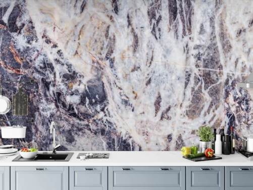grey marble wallpaper mural called Grey Marble for kitchens, bedrooms and living rooms