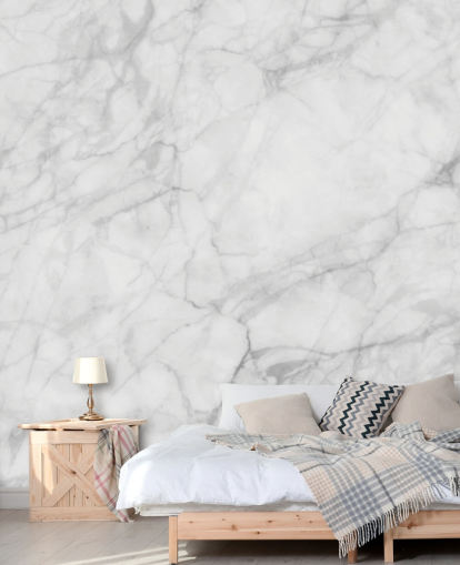 valkoinen muokattava marmoritapetti seinämaalaus nimeltä Exquisite Marble ruokasaleihin tai keittiöihin valkoinen muokattava marmoritapetti seinämaalaus nimeltä Exquisite Marble ruokasaleihin tai keittiöihin