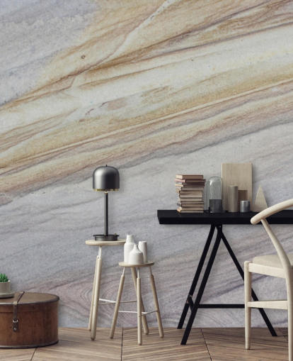 naturfarvet marmor effekt tapet kaldet Faux Marble til køkkener, stuer og spisestuer naturfarvet marmor effekt tapet kaldet Faux Marble til køkkener, stuer og spisestuer