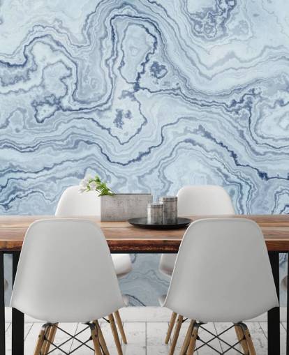 light blue and white marble wallpaper mural called Light Blue Marble for bathrooms and kitchens light blue and white marble wallpaper mural called Light Blue Marble for bathrooms and kitchens