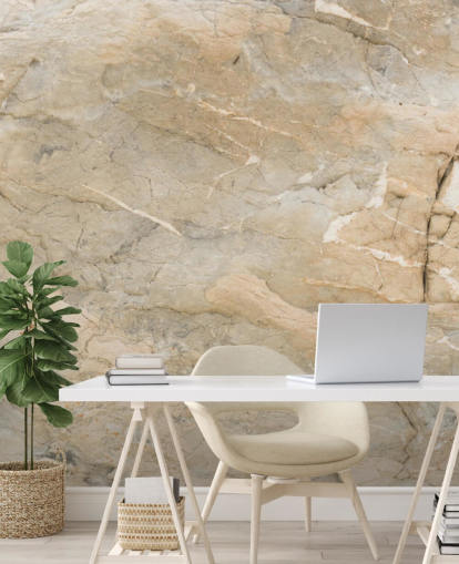 beige customisable marble wallpaper mural called Natural Marble for living rooms or dining rooms beige customisable marble wallpaper mural called Natural Marble for living rooms or dining rooms