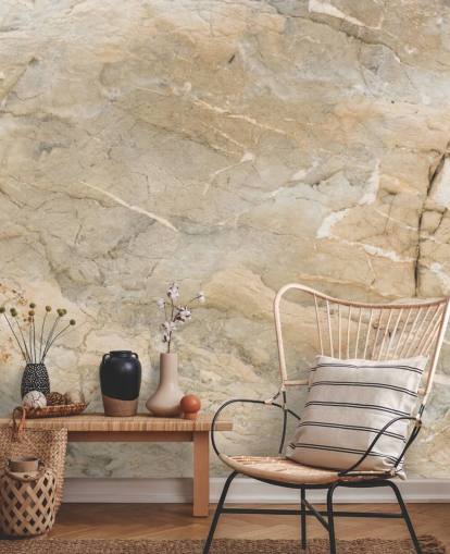 beige customizable marble wallpaper mural called Natural Marble for living rooms or dining rooms beige customizable marble wallpaper mural called Natural Marble for living rooms or dining rooms