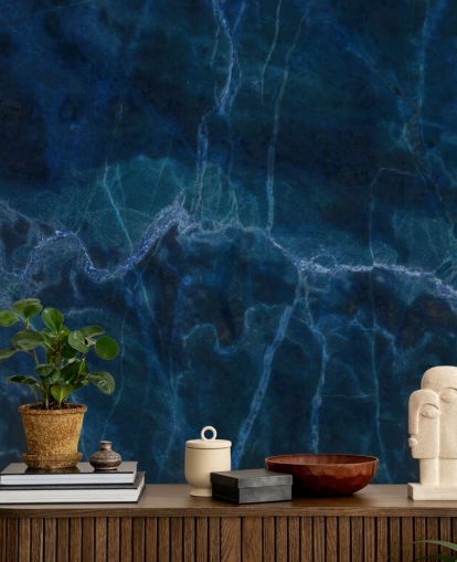 navy blue customisable marble wallpaper mural called Dark Blue Marble for bedrooms, bathrooms and kitchens navy blue customisable marble wallpaper mural called Dark Blue Marble for bedrooms, bathrooms and kitchens