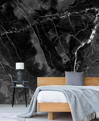 dark gray and black marble wallpaper mural called Marble - Charcoal for kitchens, living rooms and bedrooms dark gray and black marble wallpaper mural called Marble - Charcoal for kitchens, living rooms and bedrooms