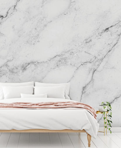 white customisable marble wallpaper mural called Black and White Marble for kitchens and bathrooms white customisable marble wallpaper mural called Black and White Marble for kitchens and bathrooms