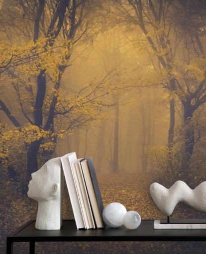 Woodland muurschildering Woodland muurschildering