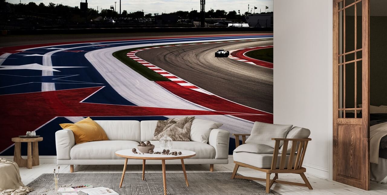 Circuit Of The Americas 2014 Wall Mural | Wallsauce US