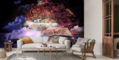 Wall Mural Magic book