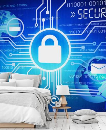 Fotomural Sistema de seguridad en Internet Fotomural Sistema de seguridad en Internet