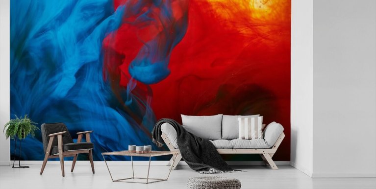 Wall Mural - Artists Paintbrushes Wallpaper - Wallsauce