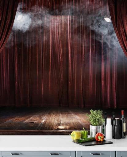 Magic Theater Stage Wall Mural Magic Theater Stage Wall Mural