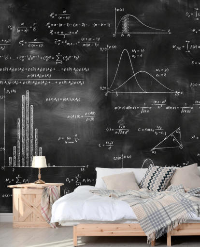 Formule di fisica matematica sulla lavagna Maths Wallpaper  Formule di fisica matematica sulla lavagna Maths Wallpaper