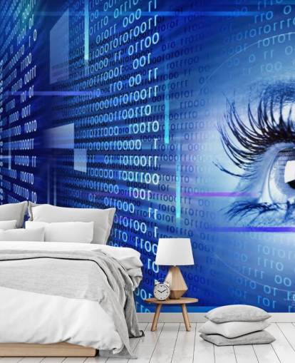 Eye on Technology Wall Mural Eye on Technology Wall Mural