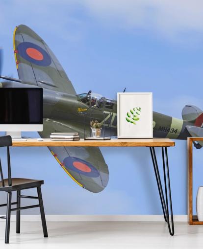 War Flygplan väggmålning War Flygplan väggmålning